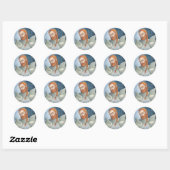 Sticker Rond Monsieur Kaye (Feuille)