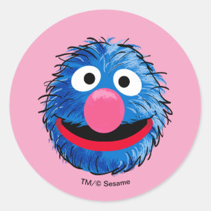 Sticker Rond Monster à la fin de cette histoire   Grover