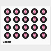 Sticker Rond Monster High Draculaura (Feuille)