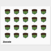 Sticker Rond Monstre Adage Frankenstein (Feuille)