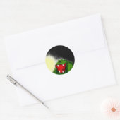 Sticker Rond Monstre de nuit (Enveloppe)