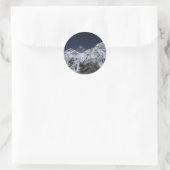 Sticker Rond Mont Everest 5 (Sac)