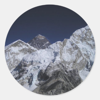 Sticker Rond Mont Everest 5