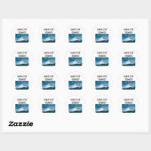 STICKER ROND MONT HOOD (Feuille)