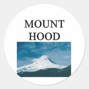 STICKER ROND MONT HOOD