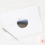 Sticker Rond Mont Mansfield, Vermont (Enveloppe)