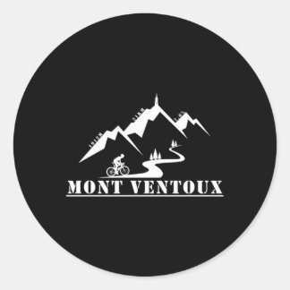 Sticker Rond Mont Ventoux Vélos France Tour à vélo Alpes