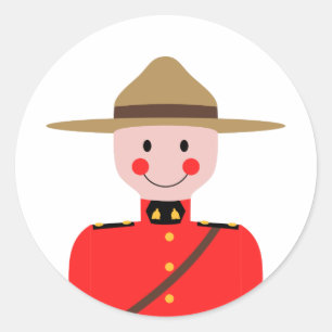 Sticker Rond Montagne