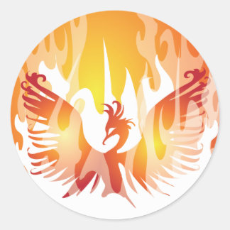 Sticker Rond Montée de Phoenix