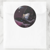 Sticker Rond Monter des papillons ! (Sac)