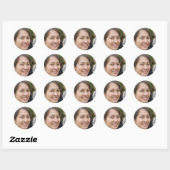 Sticker Rond Monter et briller (Feuille)