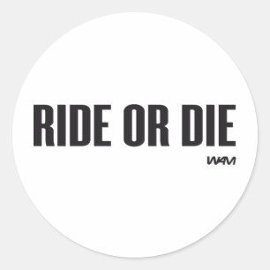 STICKER ROND MONTEZ OU MOUREZ