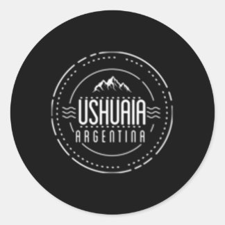 Sticker Rond Monts Cercle Ushuaia Argentine