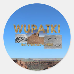 Sticker Rond Monument national ABH Wupatki