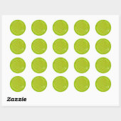 Sticker Rond Moola Mantra / Fleur De Vie / greenlight BG (Feuille)
