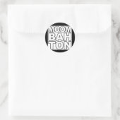 Sticker Rond moombahton (Sac)