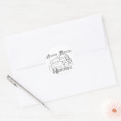 Sticker Rond Moon Rocks Naches (Enveloppe)