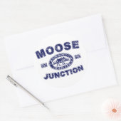 Sticker Rond Moose-Junction-Distressed-[ (Enveloppe)