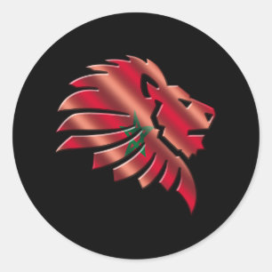 Sticker Rond Morocco