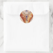 Sticker Rond MOSAIC ANGEL Monogramme (Sac)