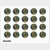 Sticker Rond Moses (Feuille)
