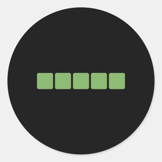 Sticker Rond Mot (Devant)