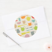 Sticker Rond Motif (Enveloppe)