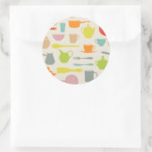 Sticker Rond Motif (Sac)