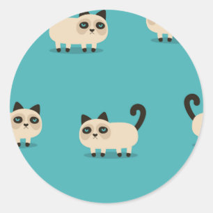 Sticker Rond Motif