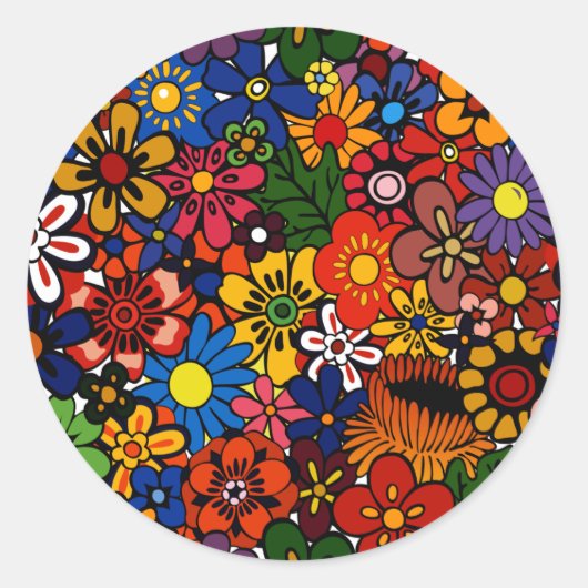 STICKER ROND MOTIF 1 (Devant)