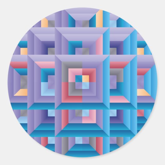 STICKER ROND MOTIF 4 (Devant)