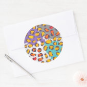 Sticker Rond Motif animal sauvage (Enveloppe)