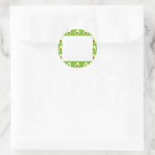 Sticker Rond Motif Avocado personnalisé (Sac)