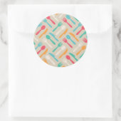 Sticker Rond Motif de cuisine 3 (Sac)