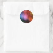 Sticker Rond Motif de fond coloré (Sac)