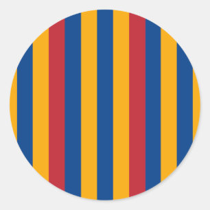 Sticker Rond motif de garde du vatican