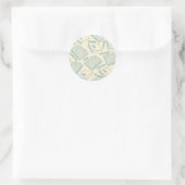 Sticker Rond Motif de livre (Sac)
