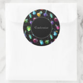 Sticker Rond Motif de potions magiques (Sac)
