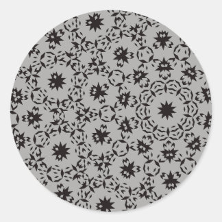 Sticker Rond Motif d'Halloween