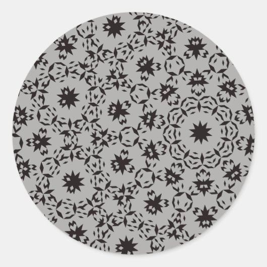 Sticker Rond Motif d'Halloween (Devant)