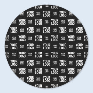 Sticker Rond Motif d'image, de design ou de logo d'entreprise é