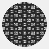 Sticker Rond Motif d'image, de design ou de logo professionnel (Devant)