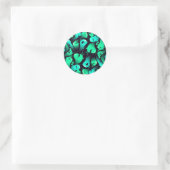 Sticker Rond Motif fantôme (Sac)