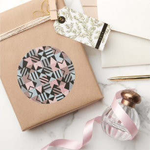 Sticker Rond Motif géométrique 29