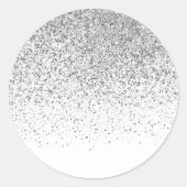 Sticker Rond Motif Gradié 3 (Devant)