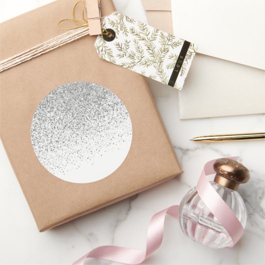 Sticker Rond Motif Gradié 3 (Cadeaux)