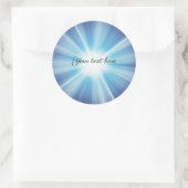 Sticker Rond Motif rayons de soleil MODÈLE (Sac)
