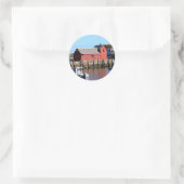 Sticker Rond Motif Rockport Numéro 1 (Sac)