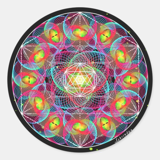 Sticker Rond Motif Shifter (Devant)