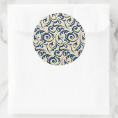 Sticker Rond Motifs persans Inspiration 2 (Sac)